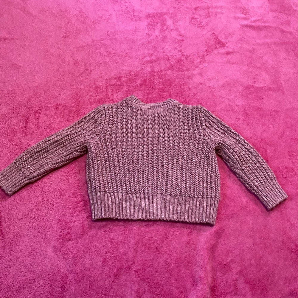 OshKosh B'gosh Kids Pink Sweater - Picture 2 of 4